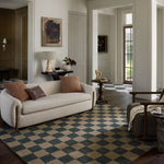 Brigette Romanek x Loloi Madi Taupe / Navy Rug White Cliff Studio Area Rugs