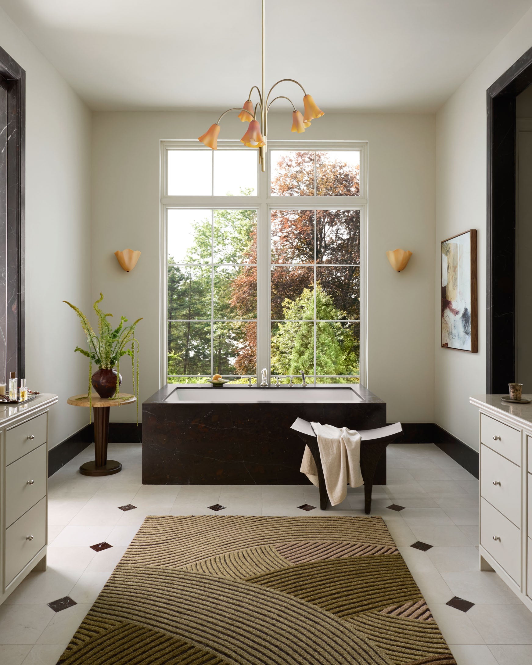 Brigette Romanek x Loloi Madi Espresso / Multi Rug White Cliff Studio Area Rugs