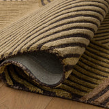 Brigette Romanek x Loloi Madi Espresso / Multi Rug White Cliff Studio Area Rugs