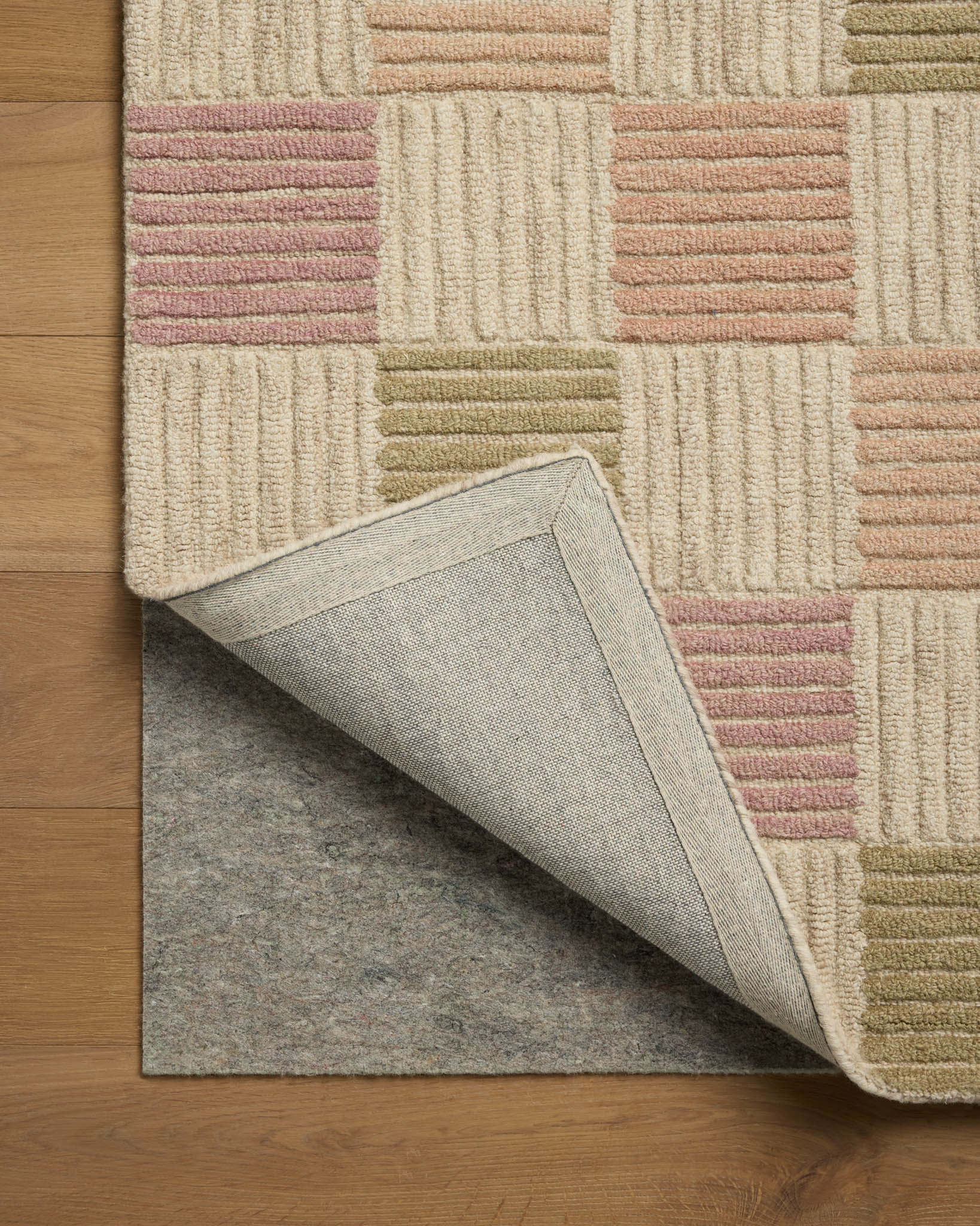 Brigette Romanek x Loloi Madi Natural / Multi Rug White Cliff Studio Area Rugs