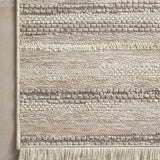 Amber Lewis x Loloi Malibu Ivory / Dove Area Rug - Image 3