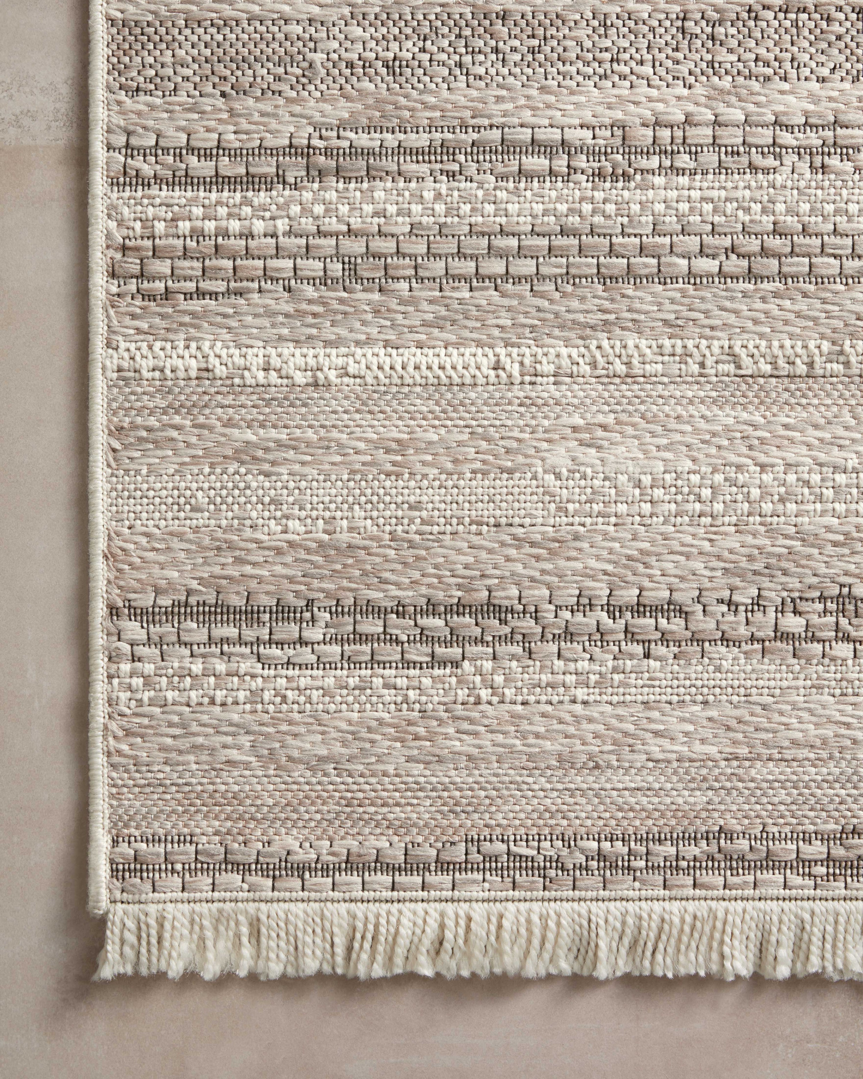 Amber Lewis x Loloi Malibu Ivory / Dove Area Rug - Image 3