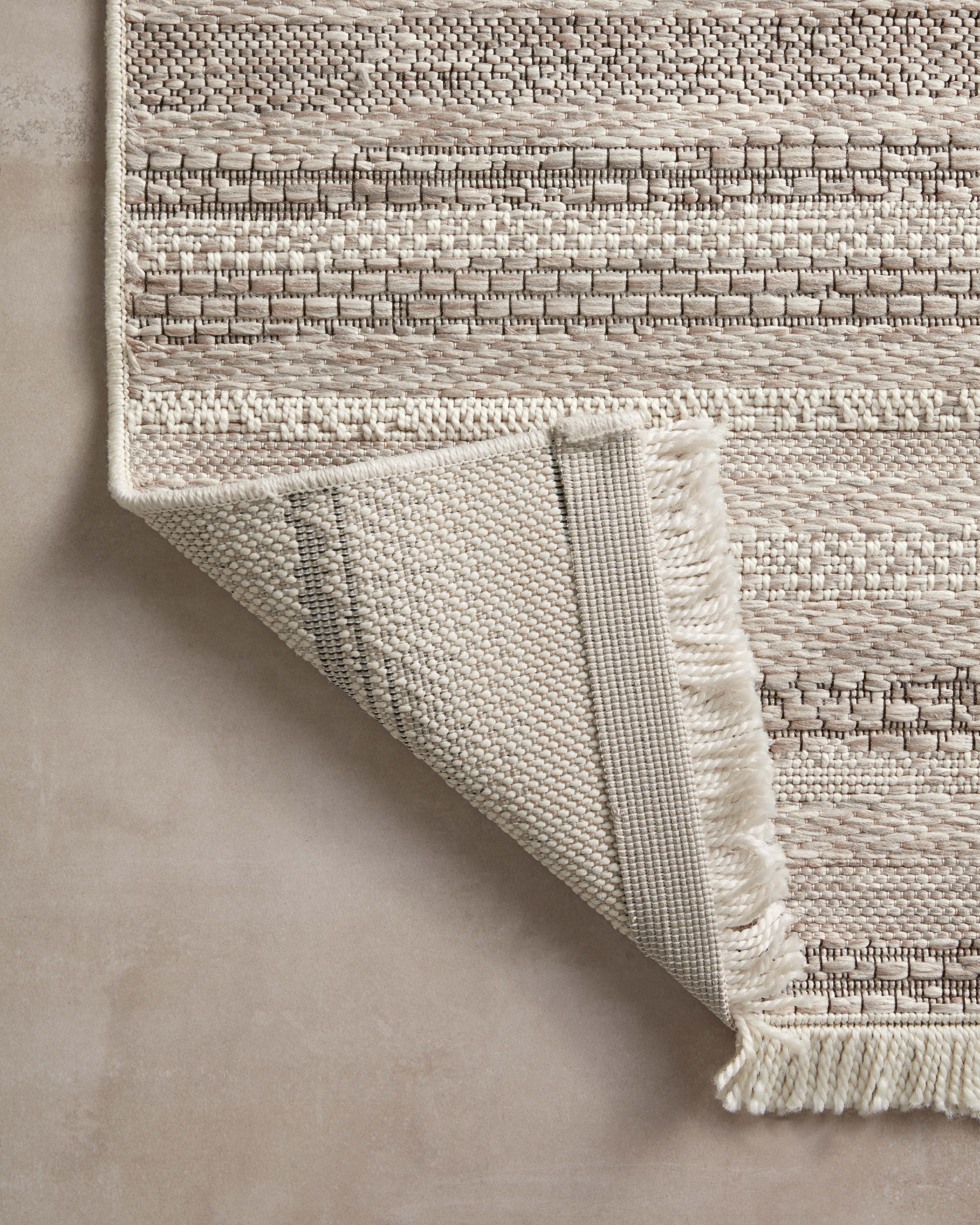 Amber Lewis x Loloi Malibu Ivory / Dove Area Rug - Image 5