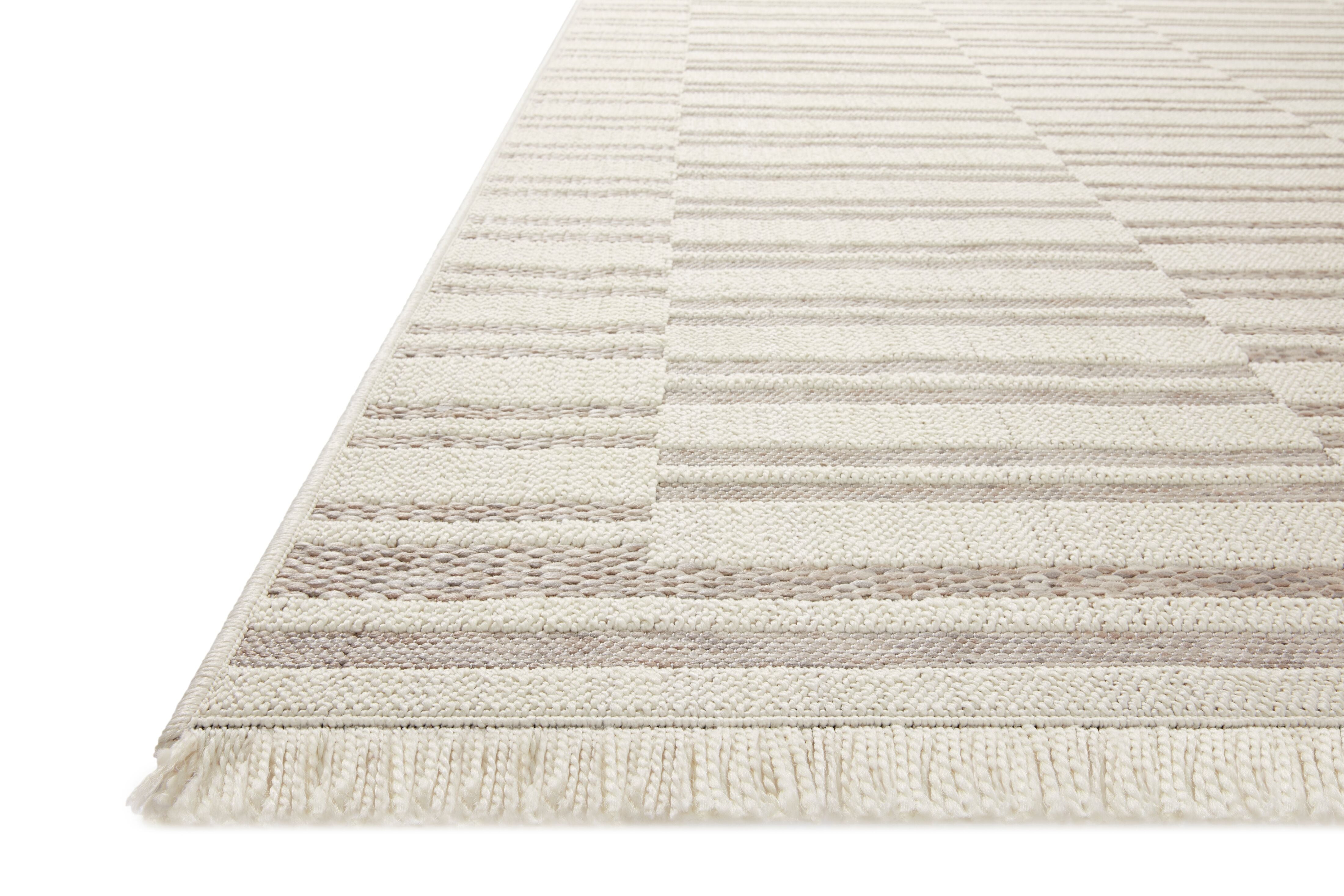 Amber Lewis x Loloi Malibu Ivory / Dove Area Rug - Image 2