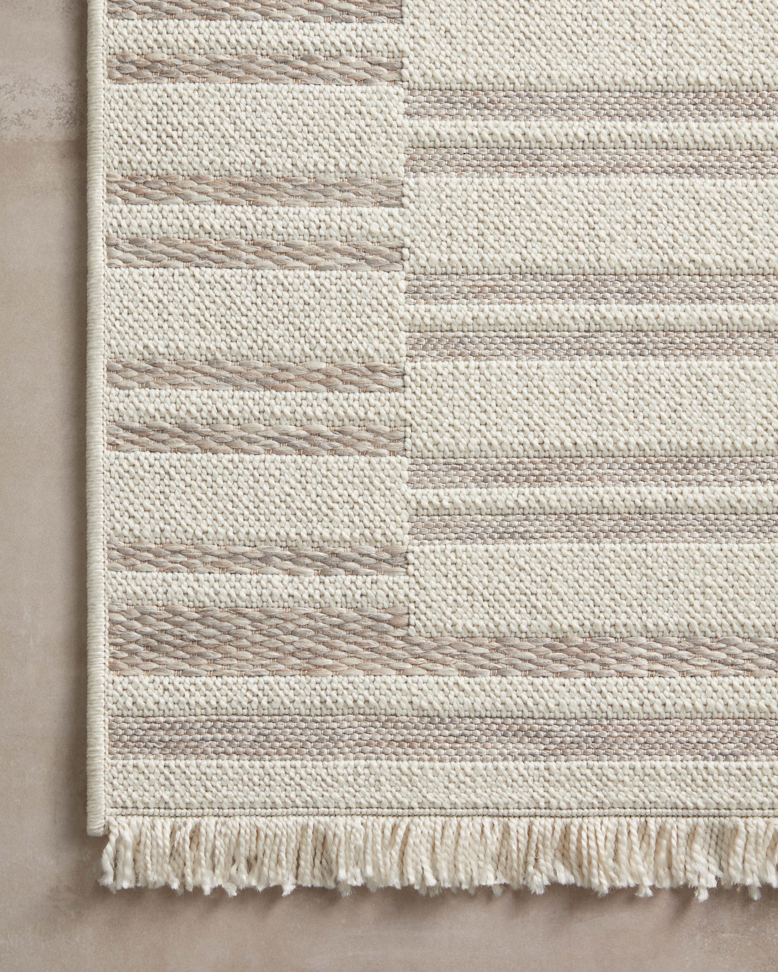 Amber Lewis x Loloi Malibu Ivory / Dove Area Rug - Image 3