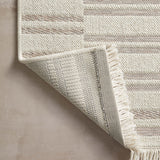 Amber Lewis x Loloi Malibu Ivory / Dove Area Rug - Image 6
