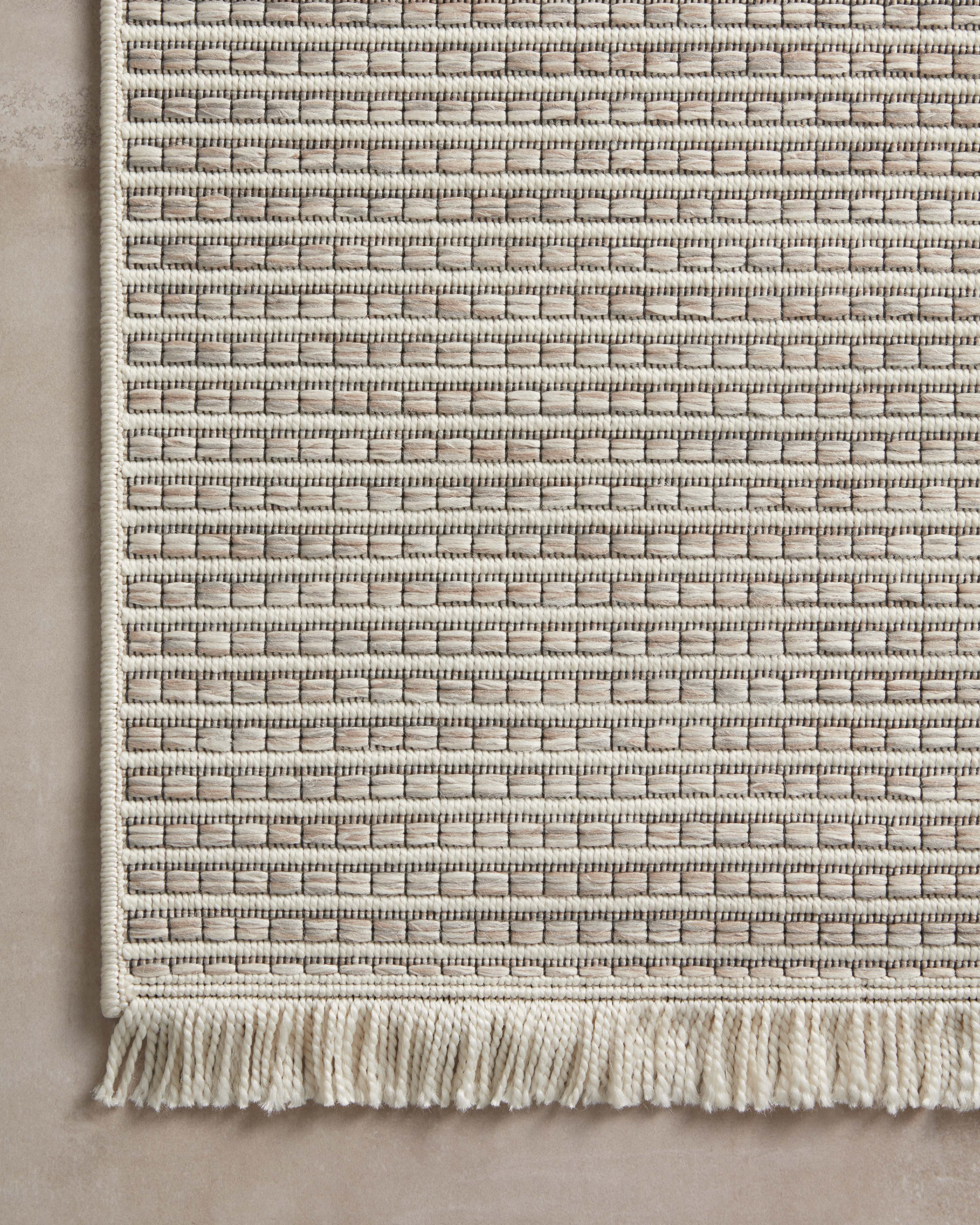 Amber Lewis x Loloi Malibu Ivory / Dove Area Rug - Image 3