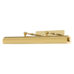 Weldon Picture Light in Aged Brass, Large