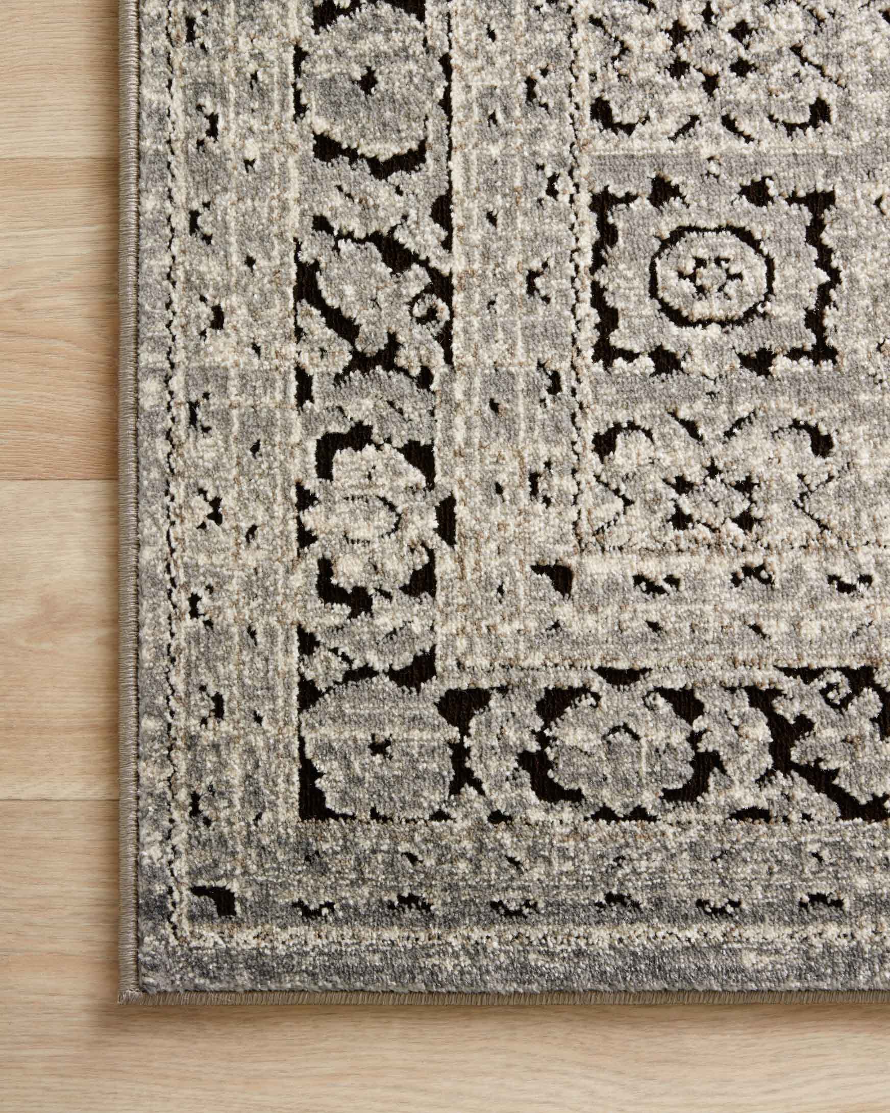 Loloi Millennium Grey / Charcoal Rug White Cliff Studio Area Rugs