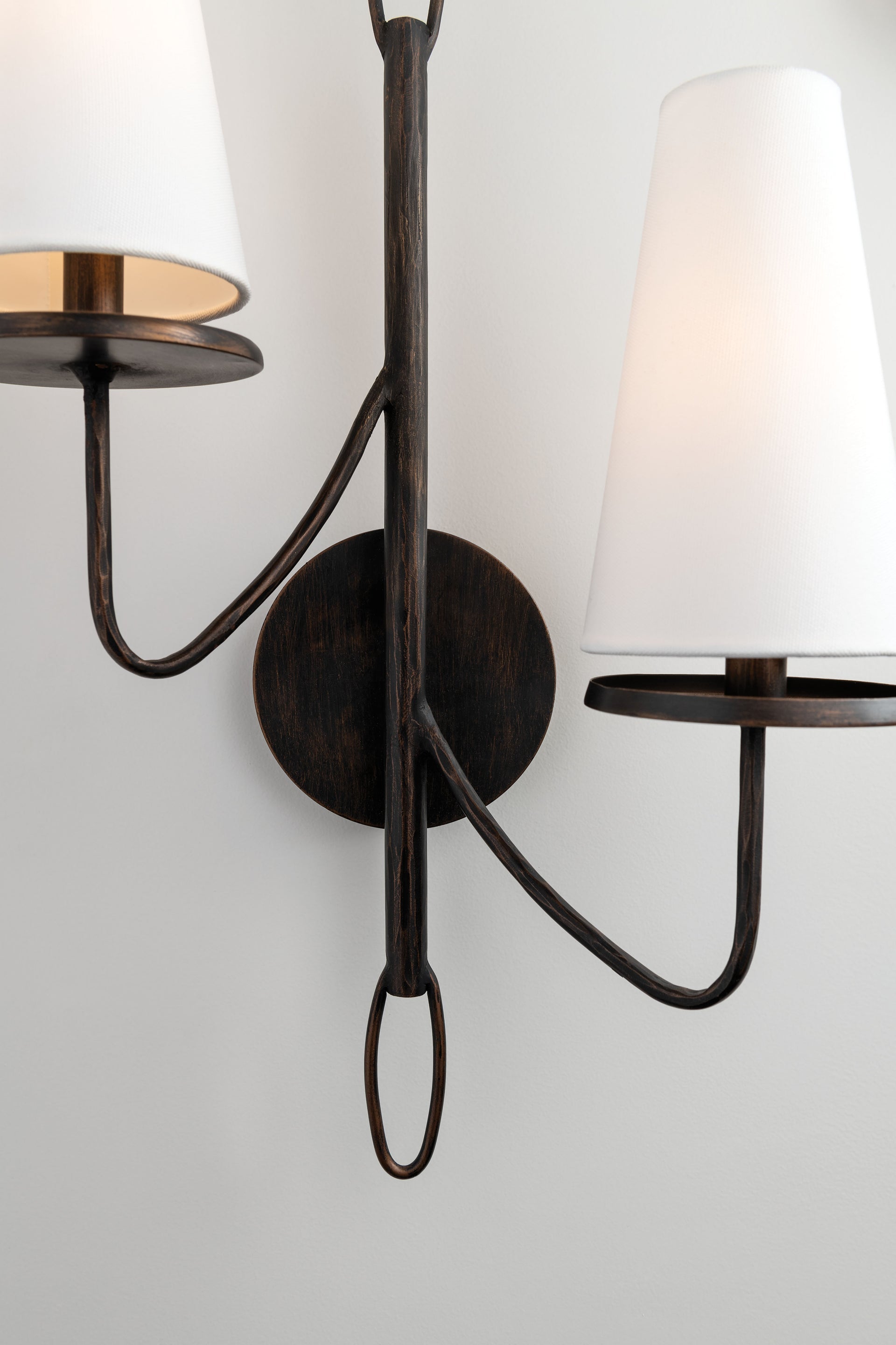 Marcus Double Wall Sconce in Bronze