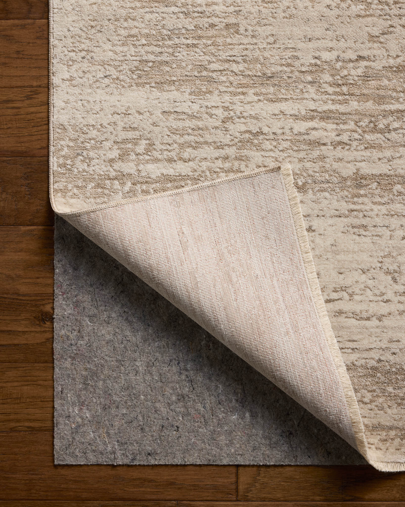 Loloi II Nellie Ivory / Pebble Rug White Cliff Studio Area Rugs
