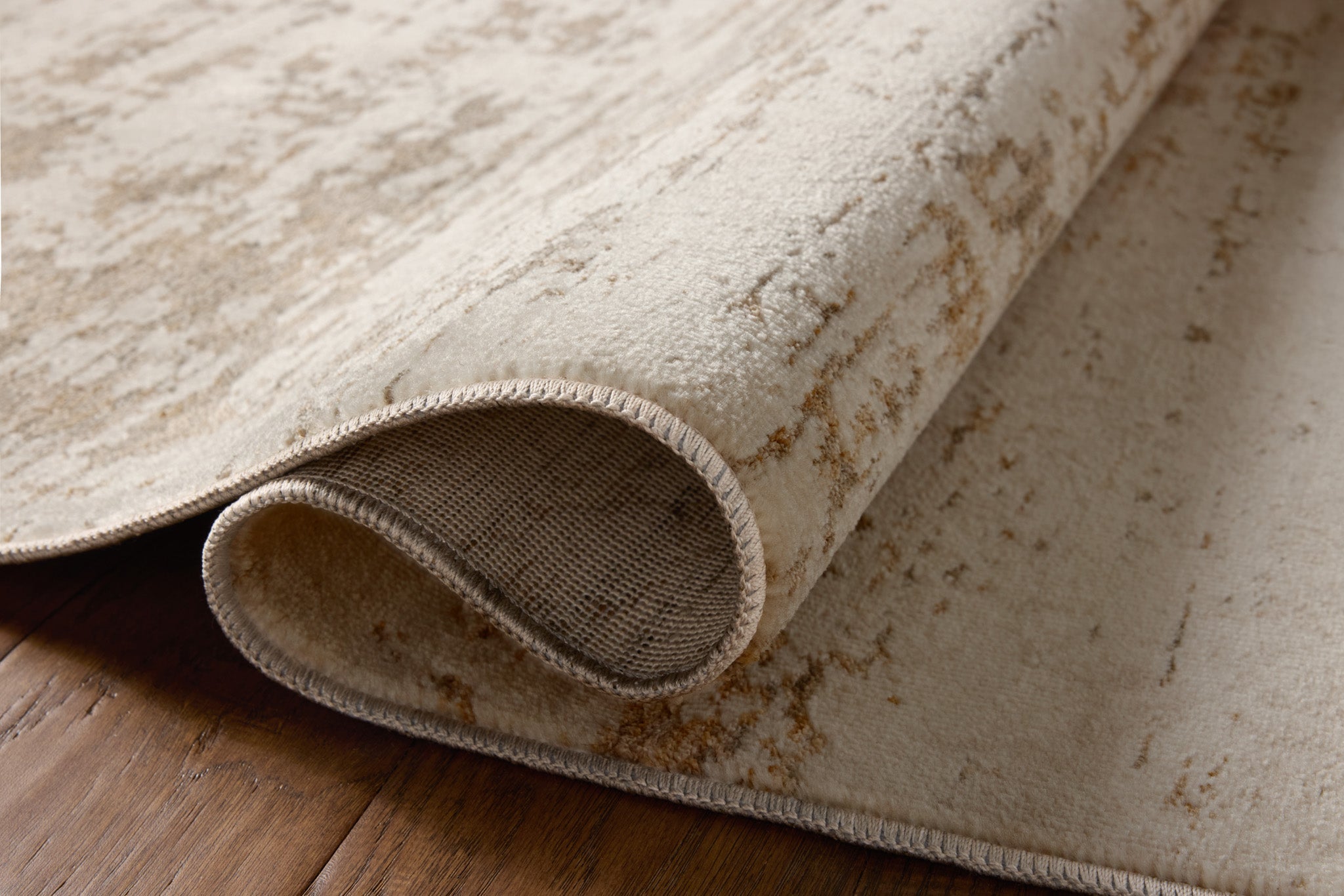 Loloi II Nellie Dove / Natural Rug White Cliff Studio Area Rugs