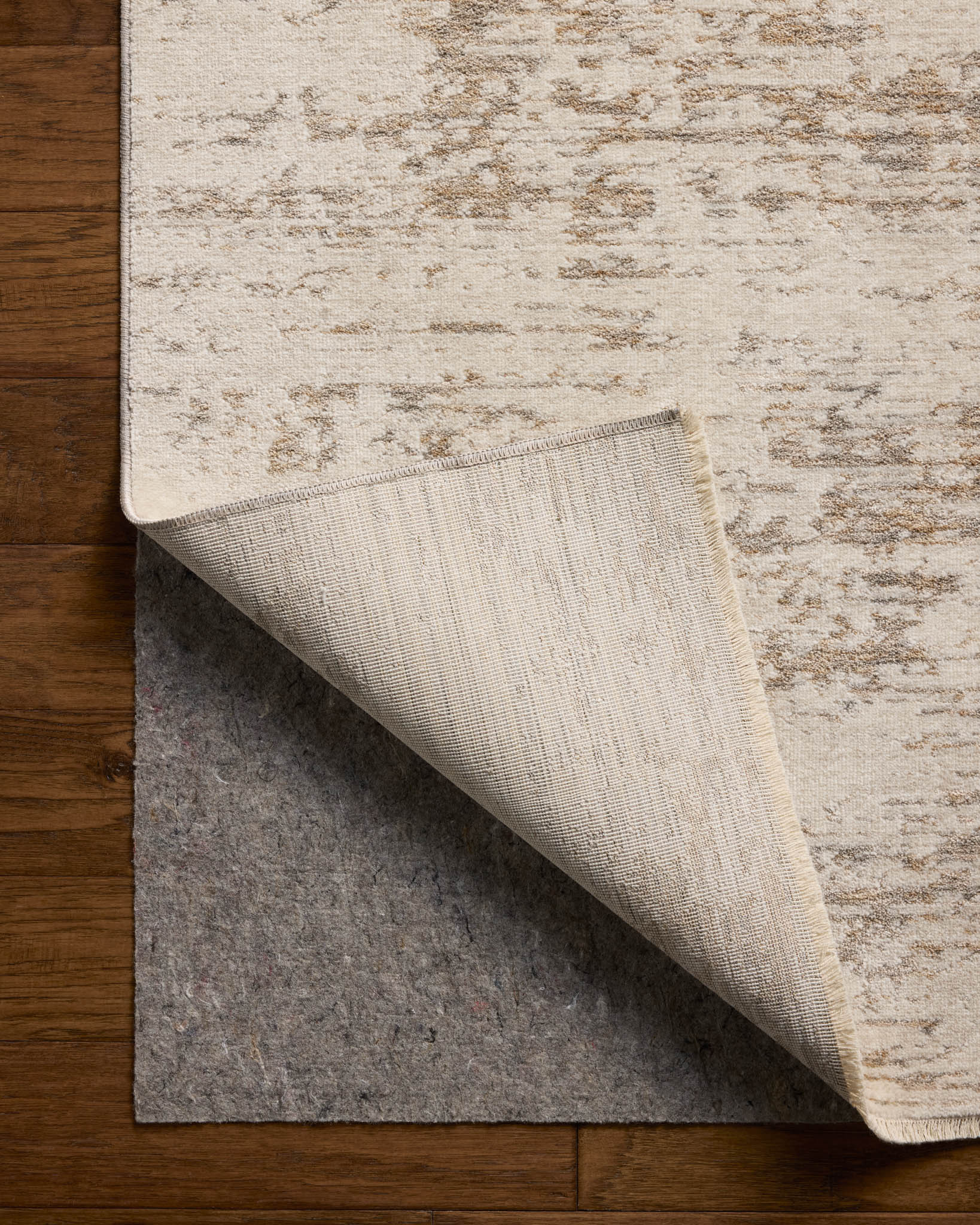 Loloi II Nellie Dove / Natural Rug White Cliff Studio Area Rugs