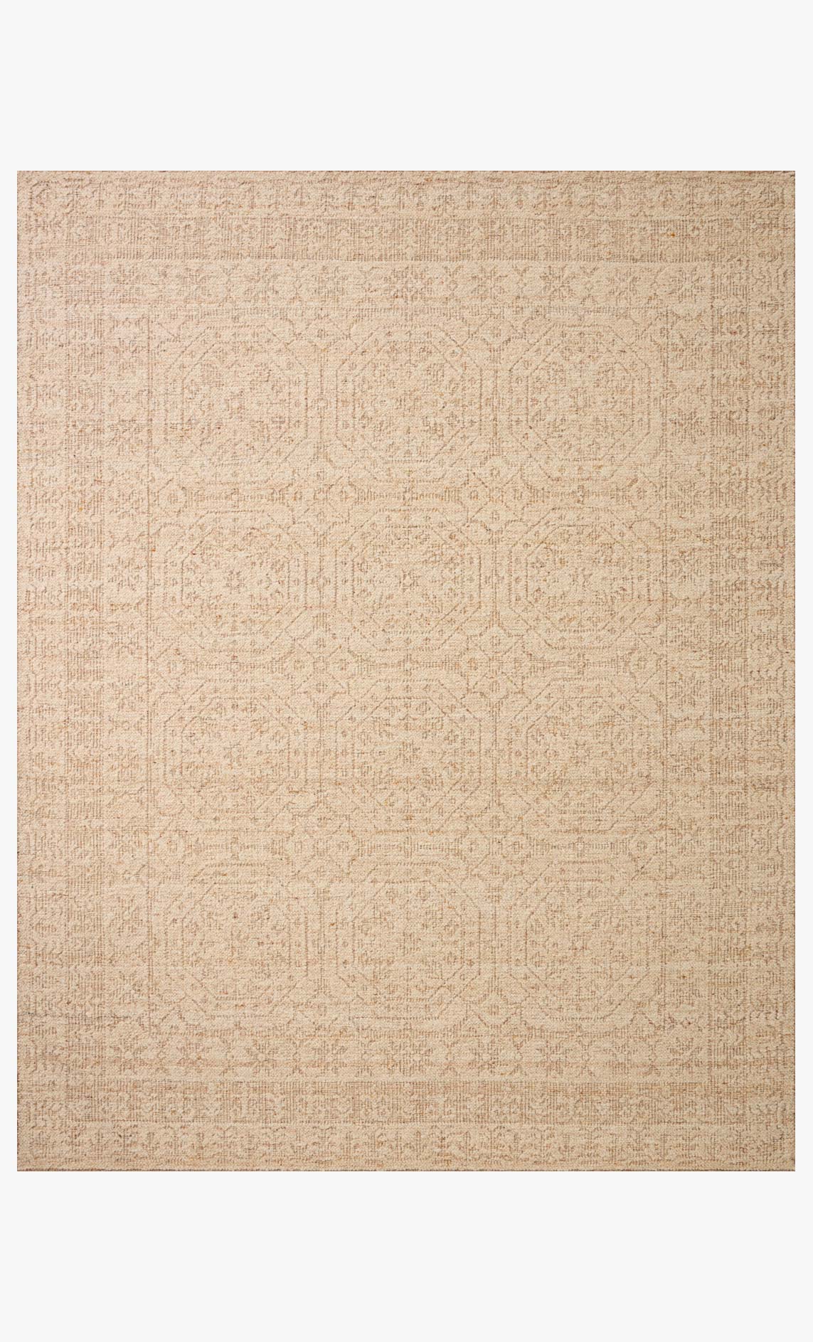 Loloi Novi Natural / Clay Rug White Cliff Studio Area Rugs