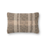 Amber Lewis x Loloi Bea Charcoal / Natural Pillow