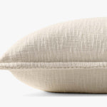 Loloi PLL0109 Ivory Pillow White Cliff Studio Throw Pillows