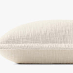Loloi PLL0109 Ivory Pillow White Cliff Studio Throw Pillows