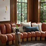 Brigette Romanek x Loloi NOT NAMED Brigette Romanek PBR0004 Navy / Blue Pillow White Cliff Studio Throw Pillows