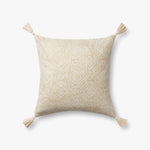 Loloi P0621 Ivory Pillow White Cliff Studio Throw Pillows