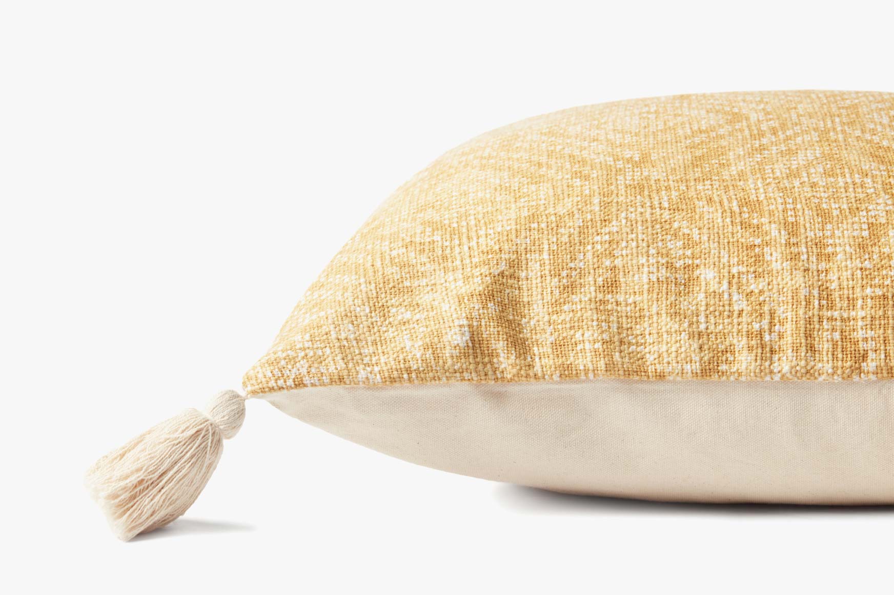 Loloi P0621 Yellow Pillow White Cliff Studio Throw Pillows