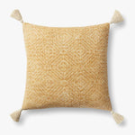 Loloi P0621 Yellow Pillow White Cliff Studio Throw Pillows