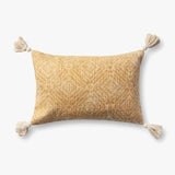 Loloi P0621 Yellow Pillow White Cliff Studio Throw Pillows