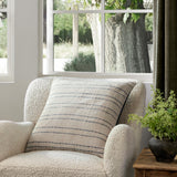 Amber Lewis x Loloi No Name Cream / Blue Pillow - Image 3