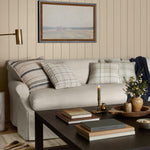 Chris Loves Julia x Loloi Teddy Beige / Multi Pillow White Cliff Studio Throw Pillows