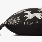 Loloi PLL0027 Black / Ivory Pillow White Cliff Studio Throw Pillows