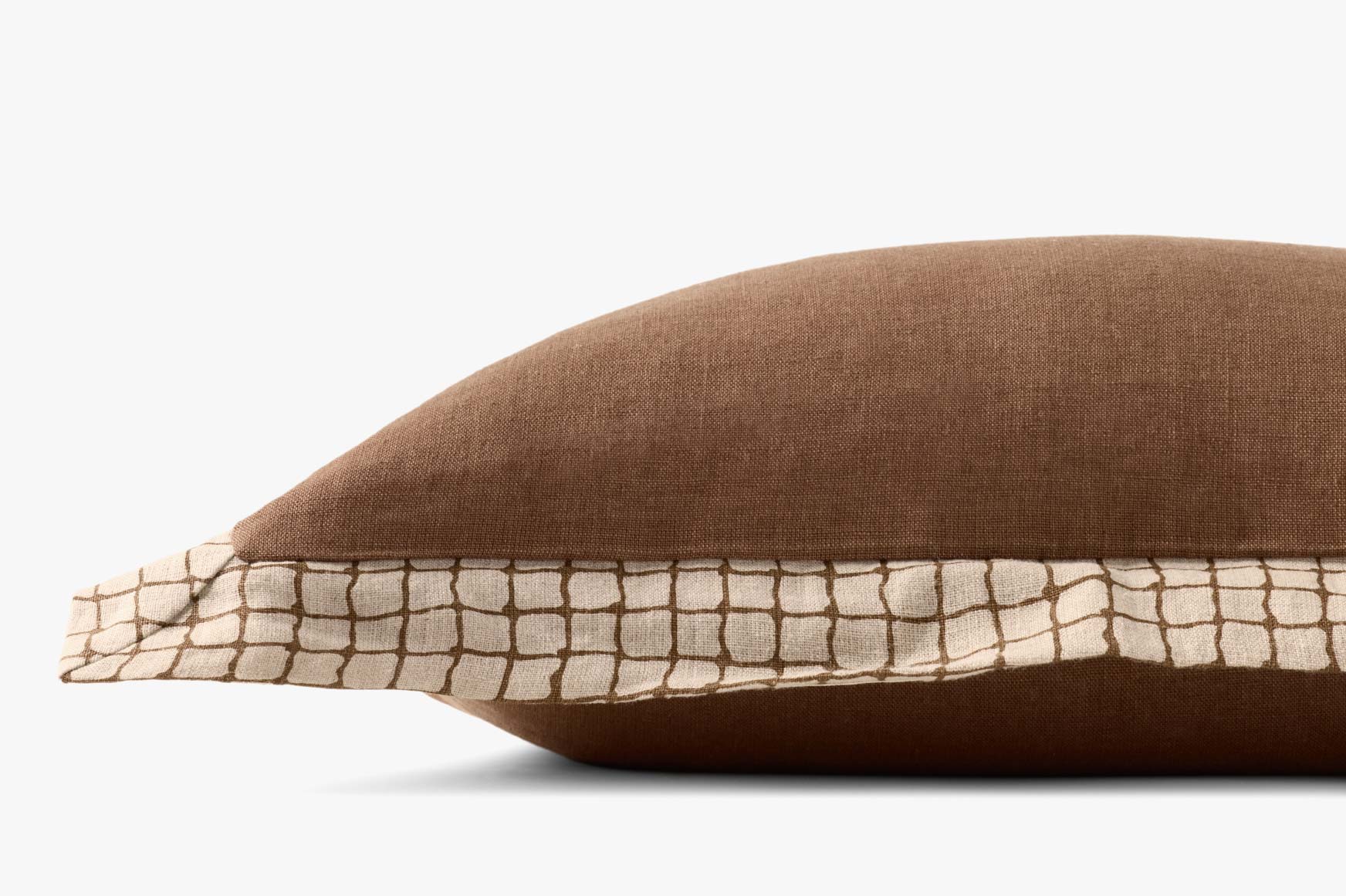 Loloi Pll0196 Brown Pillow White Cliff Studio Throw Pillows