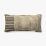Loloi PLL0198 Green Pillow White Cliff Studio Throw Pillows