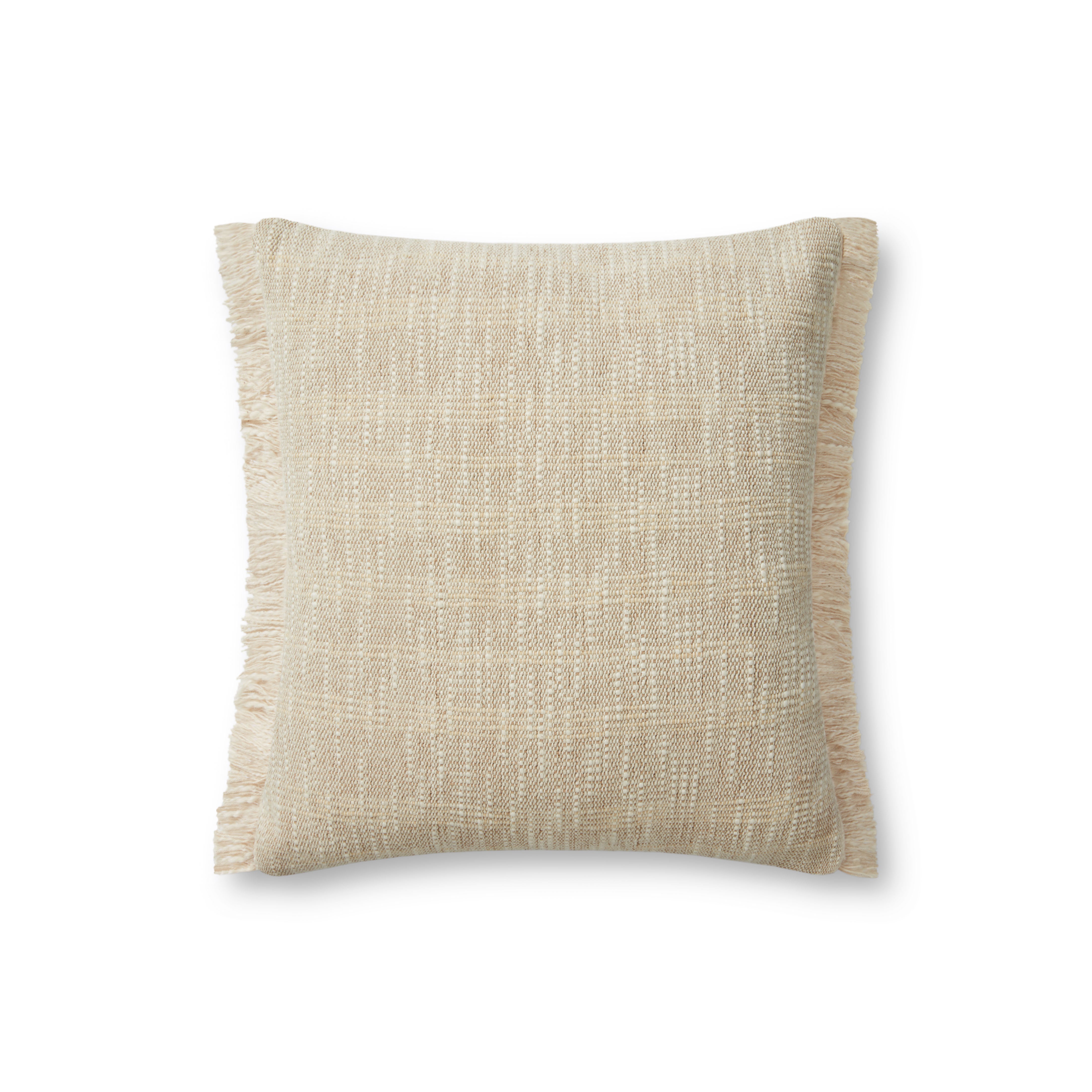 Angela Rose x Loloi Bella Sand / Natural Pillow