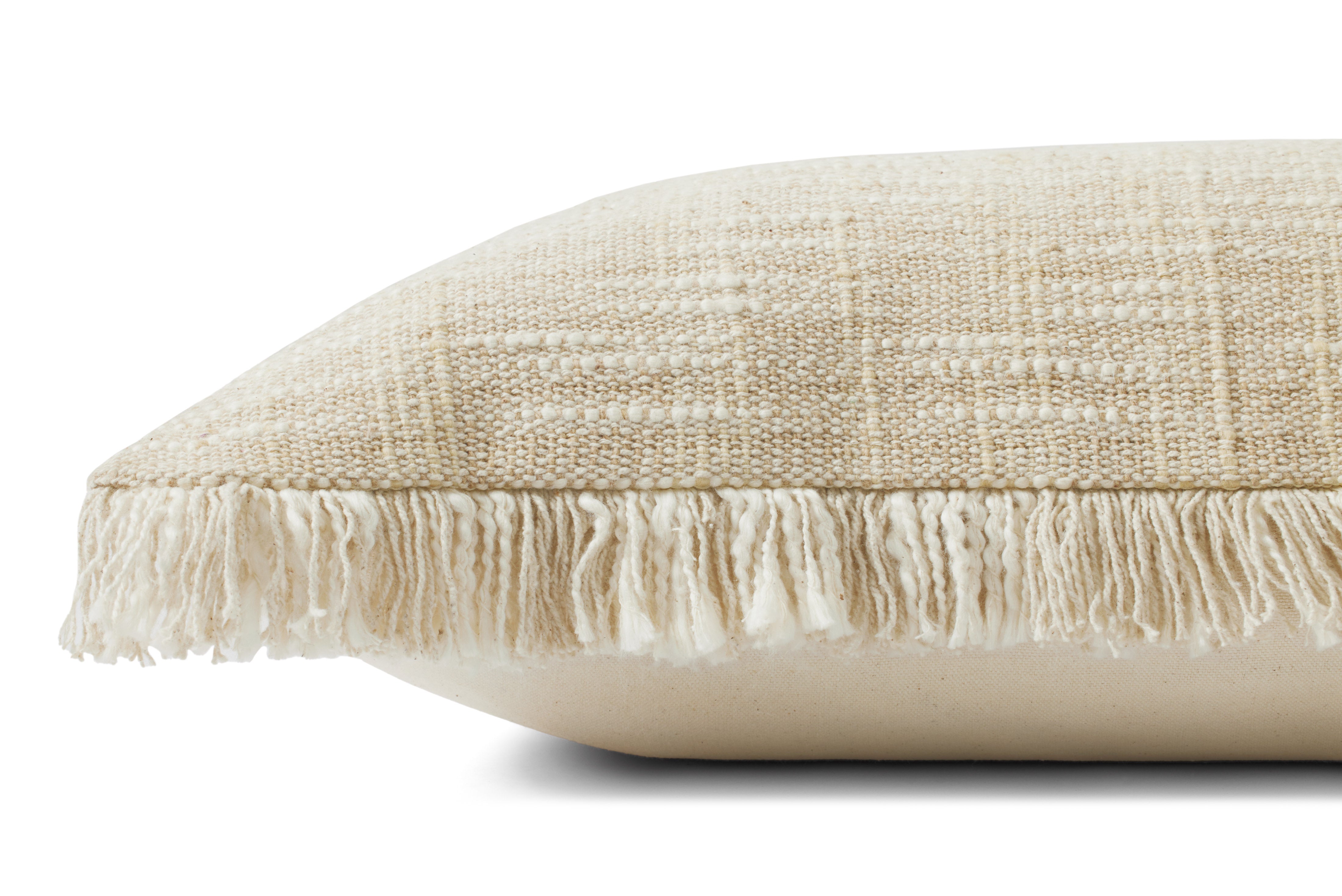 Angela Rose x Loloi Bella Sand / Natural Pillow - Image 2