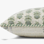 Loloi PLL0113 Sage / Ivory Pillow White Cliff Studio Throw Pillows