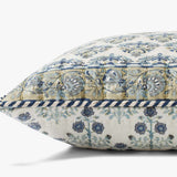 Loloi PLL0114 Blue / Multi Pillow White Cliff Studio Throw Pillows