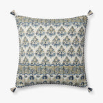 Loloi PLL0114 Blue / Multi Pillow White Cliff Studio Throw Pillows