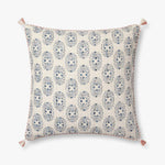 Loloi PLL0115 Pink / Multi Pillow White Cliff Studio Throw Pillows