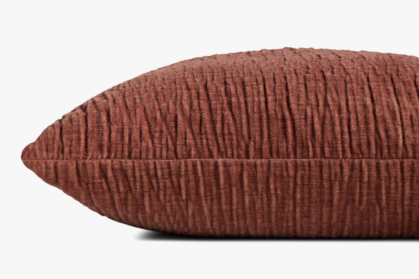 Loloi PLL0097 Copper Pillow White Cliff Studio Throw Pillows