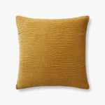 Loloi PLL0097 Gold Pillow White Cliff Studio Throw Pillows