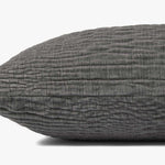 Loloi PLL0097 Grey Pillow White Cliff Studio Throw Pillows