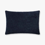Loloi PLL0097 Navy Pillow White Cliff Studio Throw Pillows