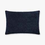 Loloi PLL0097 Navy Pillow White Cliff Studio Throw Pillows