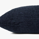 Loloi PLL0097 Navy Pillow White Cliff Studio Throw Pillows