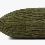 Loloi PLL0097 Olive Pillow White Cliff Studio Throw Pillows