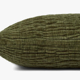 Loloi PLL0097 Olive Pillow White Cliff Studio Throw Pillows
