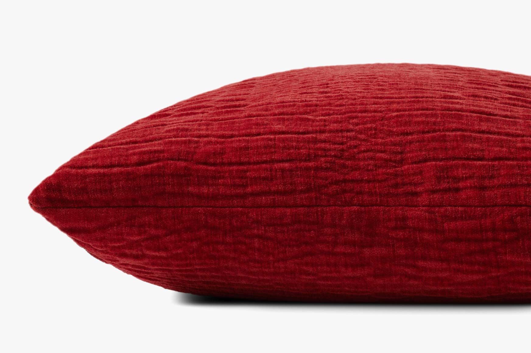 Loloi PLL0097 Red Pillow White Cliff Studio Throw Pillows