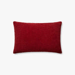 Loloi PLL0097 Red Pillow White Cliff Studio Throw Pillows