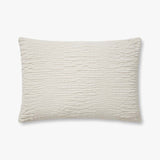 Loloi PLL0097 Silver Pillow White Cliff Studio Throw Pillows