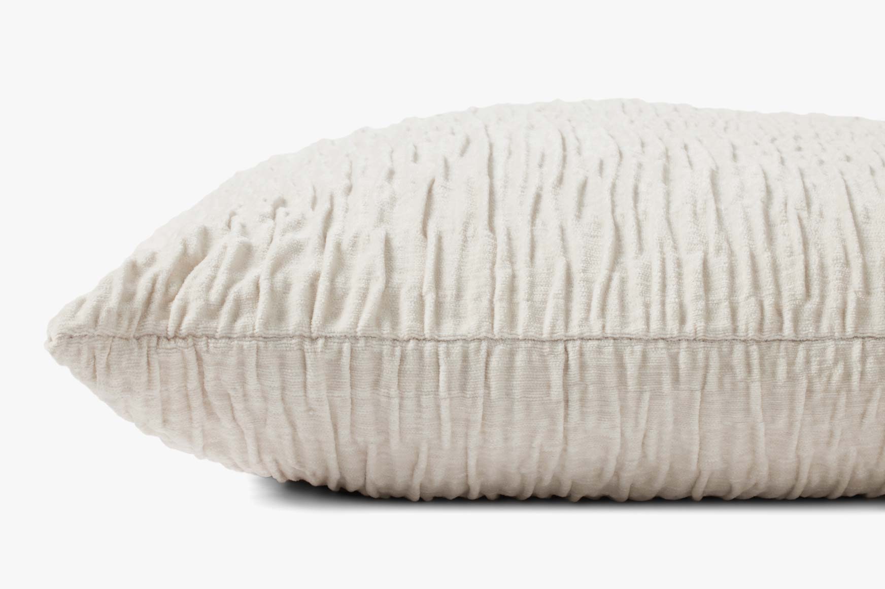 Loloi PLL0097 Silver Pillow White Cliff Studio Throw Pillows