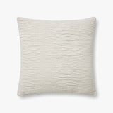 Loloi PLL0097 Silver Pillow White Cliff Studio Throw Pillows